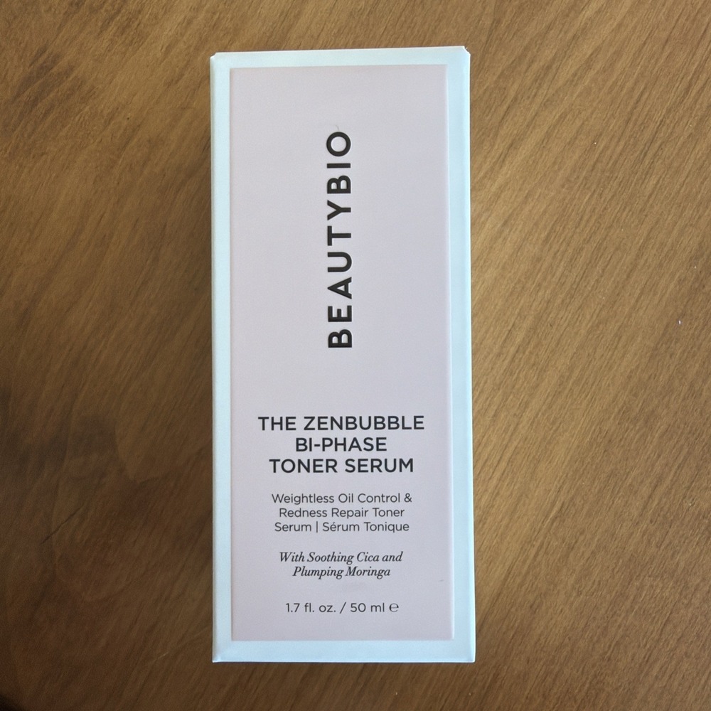NEW BeautyBio The ZenBubble Bi-Phase Toner Serum - 1.7 oz, Redness Repair